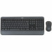 Клавиатура+мышь Logitech MK540 Advanced, 114 keys, EN/RU, 2xAA, 1000DPI, 2xAA, 2.4 GHz USB, Черный