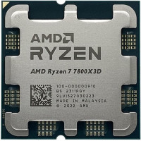 Процессор CPU AMD Ryzen 7 7800X3D, 4.2GHz/ 8core/ 16thread/ 8+96Mb/ 120W Socket AM5, WOF