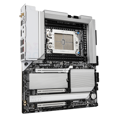 Материнская плата GIGABYTE TRX50 AERO D, sTR5, TRX50, 4xDDR5, DP+2xUSB4, 2xPCIe5.0, 4xM.2, E-ATX