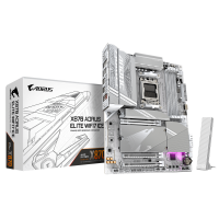 Материнская плата GIGABYTE X870 AORUS ELITE WIFI7 ICE, AM5 X870, 4xDDR5, HDMI+2xUSB4, 4xM.2, ATX