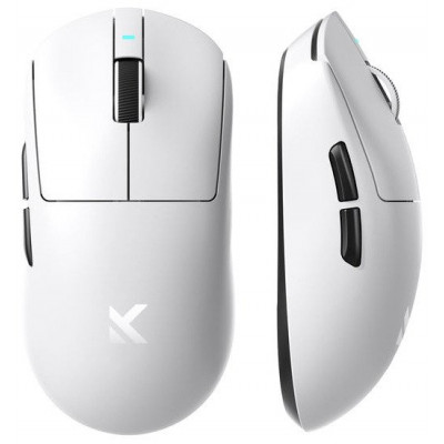 Мышь MCHOSE A7 Pro, White, PAW3395-26Kdpi, 500mAh, 2.4/BT/USB, 59g Мышь MCHOSE A7 Pro, White, PAW3395-26Kdpi, 500mAh, 2.4/BT/USB, 59g