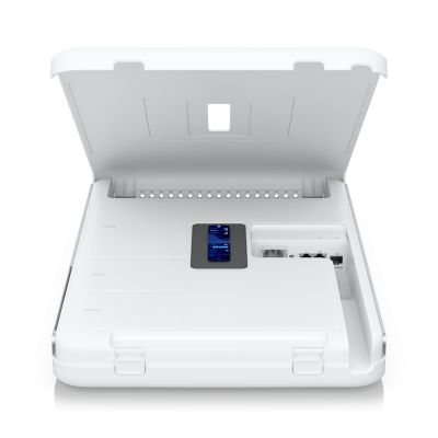 Настенная консоль UBIQUITI ОС UniFi, WiFi6 (4x4 MIMO), 1xLAN 10 Гбит SFP+, 17xLAN 1 Гбит RJ45