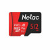 Карта памяти MicroSD, Netac P500 Extreme Pro 512GB 100MB/s Class 10, V30/A1/U3, retail pack Карта памяти MicroSD, Netac P500 Extreme Pro 512GB 100MB/s Class 10, V30/A1/U3, retail pack