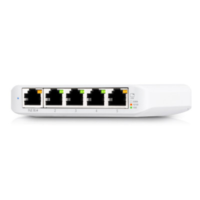 Коммутатор UBIQUITI USW Flex Mini, 5x1000Mbps, PoE in, USB-C power in, 2,5W Коммутатор UBIQUITI USW Flex Mini, 5x1000Mbps, PoE in, USB-C power in, 2,5W