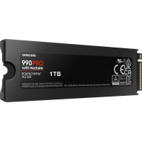 Твердотельный накопитель 1Tb SSD Samsung 990 PRO, M.2 PCIe4.0 NVMe2.0, TBW 600, R7450MB/s W6900MB/s