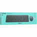 Клавиатура+мышь Logitech MK250 Wireless, 99 keys, EN/RU, 2xAAA, 1000DPI, 1xAA, BT 5.1, Черный