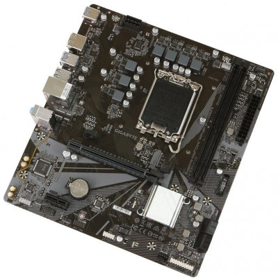 Материнская плата GIGABYTE B760M H V2, LGA1700, B760, HDMI+DP, 2xDDR5, M.2, 4xSATA, MATX