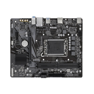 Материнская плата GIGABYTE H610M K V2, LGA1700, H610, 2xDDR5, PCIe4.0x16, HDMI+DP, M.2, 2xSATA, mATX