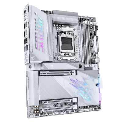 Материнская плата GIGABYTE X870E AORUS PRO X ICE, AM5 X870E, 4xDDR5, PCIe5.0, HDMI+2xUSB4, 4xM.2 Материнская плата GIGABYTE X870E AORUS PRO X ICE, AM5 X870E, 4xDDR5, PCIe5.0, HDMI+2xUSB4, 4xM.2