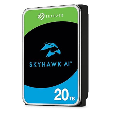 Жесткий диск HDD 20Tb SATA 6GB/S Seagate SkyHawk AI ST20000VE003, 3.5' 512Mb, CMR, 32x AI Channels