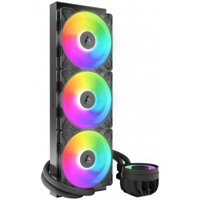 Водяное охлаждение ARCTIC Liquid Freezer III Pro 420 A-RGB(Black), ACFRE00185A, S1851/1700/AMD4/5