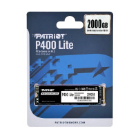 Твердотельный накопитель SSD 2 Tb M.2 PCI-E Patriot P400 Lite P400LP2KGM28H, R3500/W2700