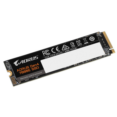 Твердотельный накопитель SSD 1Tb PCIe 4.0 GIGABYTE AG470E1TB AORUS Gen4 7000E 1TB, NVMe, M2 2280 Твердотельный накопитель SSD 1Tb PCIe 4.0 GIGABYTE AG470E1TB AORUS Gen4 7000E 1TB, NVMe, M2 2280