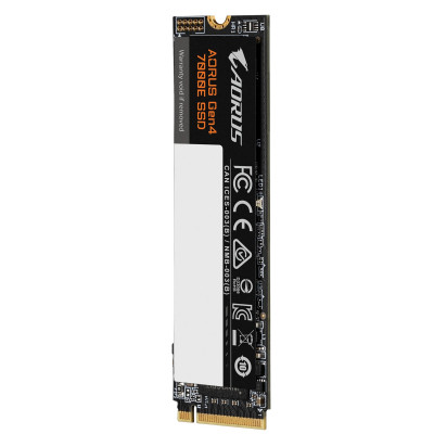 Твердотельный накопитель SSD 1Tb PCIe 4.0 GIGABYTE AG470E1TB AORUS Gen4 7000E 1TB, NVMe, M2 2280 Твердотельный накопитель SSD 1Tb PCIe 4.0 GIGABYTE AG470E1TB AORUS Gen4 7000E 1TB, NVMe, M2 2280