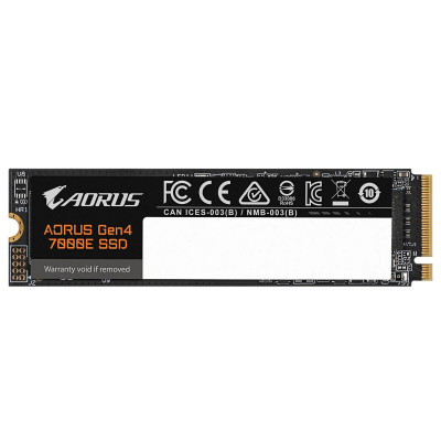 Твердотельный накопитель SSD 1Tb PCIe 4.0 GIGABYTE AG470E1TB AORUS Gen4 7000E 1TB, NVMe, M2 2280 Твердотельный накопитель SSD 1Tb PCIe 4.0 GIGABYTE AG470E1TB AORUS Gen4 7000E 1TB, NVMe, M2 2280