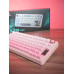 Клавиатура AULA S75 Pro Pink, mechanical, Gray wood switch, EN, 2.4/BT/USB-C Клавиатура AULA S75 Pro Pink, mechanical, Gray wood switch, EN, 2.4/BT/USB-C
