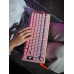 Клавиатура AULA S75 Pro Pink, mechanical, Gray wood switch, EN, 2.4/BT/USB-C Клавиатура AULA S75 Pro Pink, mechanical, Gray wood switch, EN, 2.4/BT/USB-C