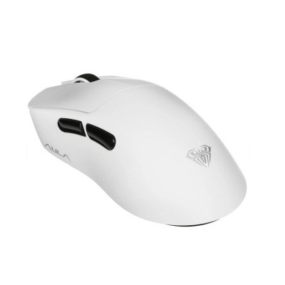 Мышь AULA SC900 Pro White, PAW3395, 2.4G/BT/Wired, 400mah, 8K-8K, 62g Мышь AULA SC900 Pro White, PAW3395, 2.4G/BT/Wired, 400mah, 8K-8K, 62g