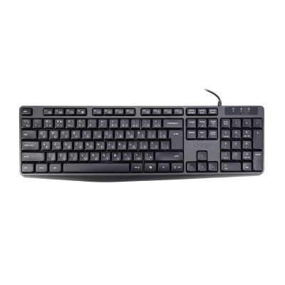 Клавиатура Meetion K200 Black, 104/105 keys EN/RU/KZ, Cable 1.8m