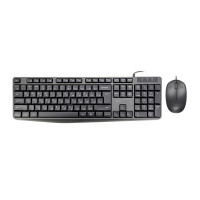 Клавиатура+мышь Meetion C235 Black, 104 keys, EN/RU/KZ, 1.5 m, 1200DPI, 1.5 m, USB