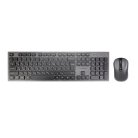 Клавиатура+мышь Meetion CW216 Black, Wireless, 105 keys, EN/RU/KZ, 2xAAA, 1xAA, 2.4 GHz USB