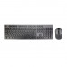 Клавиатура+мышь Meetion CW216 Black, Wireless, 105 keys, EN/RU/KZ, 2xAAA, 1xAA, 2.4 GHz USB
