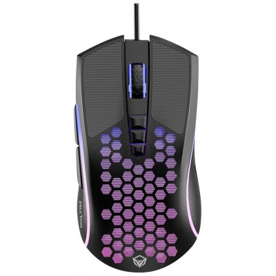 Мышь Meetion GM015 Black, Оптическая, 6400CPI, USB, 8 Button, кабель 1.8 м, Проводная Мышь Meetion GM015 Black, Оптическая, 6400CPI, USB, 8 Button, кабель 1.8 м, Проводная