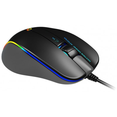 Мышь Meetion GM23_2023 Black, Оптическая, 12800DPI, USB, 6 Button, Проводная Мышь Meetion GM23_2023 Black, Оптическая, 12800DPI, USB, 6 Button, Проводная
