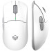 Мышь Meetion GW39 White Wireless, Оптическая, PAW3395, 26000DPI, 400mAh, 5 Button, USB, 2.4 GHz/BT