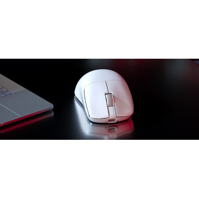 Мышь Meetion GW40 Pro White, Wireless, Оптическая, 7200DPI, 26000fps, 230mAh,6 Button,USB, 2.4GHz/BT Мышь Meetion GW40 Pro White, Wireless, Оптическая, 7200DPI, 26000fps, 230mAh,6 Button,USB, 2.4GHz/BT