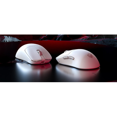 Мышь Meetion GW40 Pro White, Wireless, Оптическая, 7200DPI, 26000fps, 230mAh,6 Button,USB, 2.4GHz/BT Мышь Meetion GW40 Pro White, Wireless, Оптическая, 7200DPI, 26000fps, 230mAh,6 Button,USB, 2.4GHz/BT