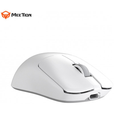 Мышь Meetion GW40 Pro White, Wireless, Оптическая, 7200DPI, 26000fps, 230mAh,6 Button,USB, 2.4GHz/BT Мышь Meetion GW40 Pro White, Wireless, Оптическая, 7200DPI, 26000fps, 230mAh,6 Button,USB, 2.4GHz/BT