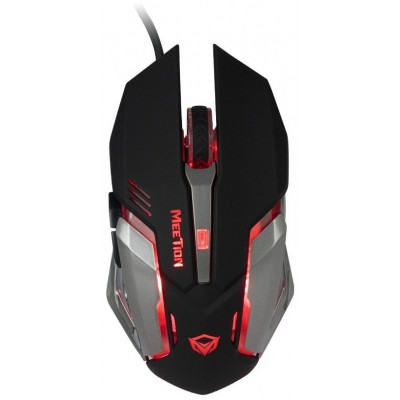 Мышь Meetion M915 Black, Оптическая, 2400DPI, USB, 6 Button, кабель 1.6 м, Проводная Мышь Meetion M915 Black, Оптическая, 2400DPI, USB, 6 Button, кабель 1.6 м, Проводная