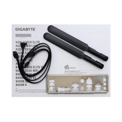 Материнская плата GIGABYTE A520M DS3H AC, AM4, 4xDDR4, PCIe3.0, DVI+HDMI+DP, BT, 4xSATA, M.2, mATX Материнская плата GIGABYTE A520M DS3H AC, AM4, 4xDDR4, PCIe3.0, DVI+HDMI+DP, BT, 4xSATA, M.2, mATX