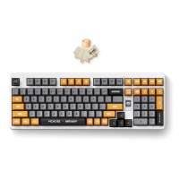 Клавиатура MCHOSE UT98-3, Brown-Grey, Icy Creamsicle Switch, BT5.0/USB-C/2.4GHz, 10000mAh, Клавиатура MCHOSE UT98-3, Brown-Grey, Icy Creamsicle Switch, BT5.0/USB-C/2.4GHz, 10000mAh,