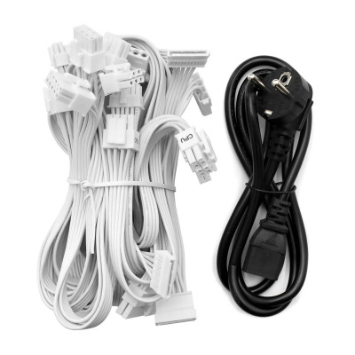 Блок питания GENIN GENPSU1000W White, 1000W, 120mm fan, 150*160*86mm, ATX 3.0 Блок питания GENIN GENPSU1000W White, 1000W, 120mm fan, 150*160*86mm, ATX 3.0