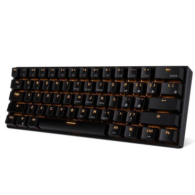 Клавиатура Royal Kludge RK61, mechanical, Red switch, 2,4/BT/cable, 61 keys EN/RU, Black Клавиатура Royal Kludge RK61, mechanical, Red switch, 2,4/BT/cable, 61 keys EN/RU, Black