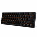 Клавиатура Royal Kludge RK61, mechanical, Red switch, 2,4/BT/cable, 61 keys EN/RU, Black Клавиатура Royal Kludge RK61, mechanical, Red switch, 2,4/BT/cable, 61 keys EN/RU, Black