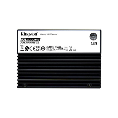 Твердотельный накопитель SSD 7,68 Tb, Kingston DC3000ME, SEDC3000ME/7T6, U.2 PCIe Gen5 x 4 NVMe
