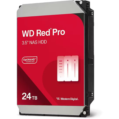 Жёсткий диск HDD 24Tb SATA 6Gb/s Western Digital Red Pro WD240KFGX 3.5