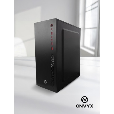 Компьютерный корпус ONVYX ON360K, Без БП, 2xUSB3.0, HD-Audio, ATX, Black