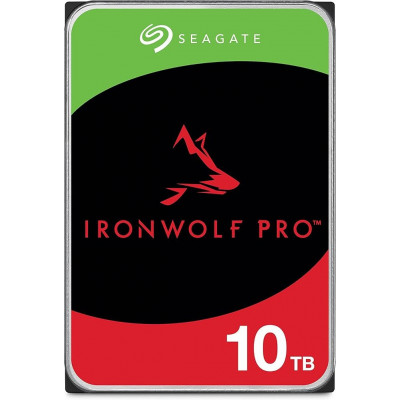 Жёсткий диск HDD 10 Tb SATA 6Gb/s Seagate IronWolf Pro NAS ST10000NT001 3.5