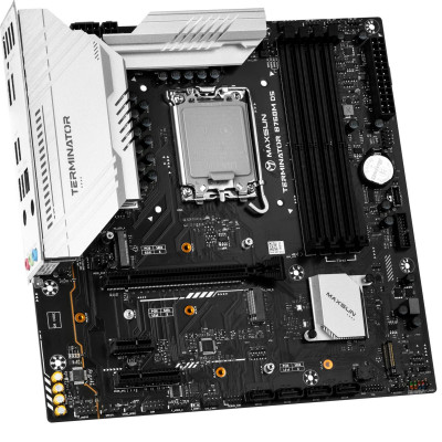 Материнская плата MaxSun Terminator B760M D5 V2, LGA1700, 4xDDR5, PCIe5.0, HDMI+DP, 3xM.2, mATX