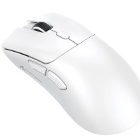 Мышь Attack Shark R1 White, PAW3311, 18000 DPI, 2.4/BT/USB-C, 20 Million Clicks, 300mAh, 59g