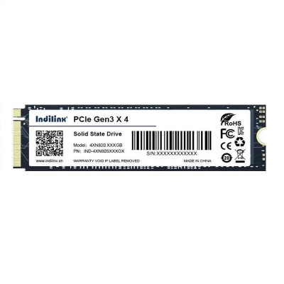 Твердотельный накопитель SSD Indilinx IND-4XN80S001TX, 1Tb, M.2 2280, Gen3x4 Твердотельный накопитель SSD Indilinx IND-4XN80S001TX, 1Tb, M.2 2280, Gen3x4