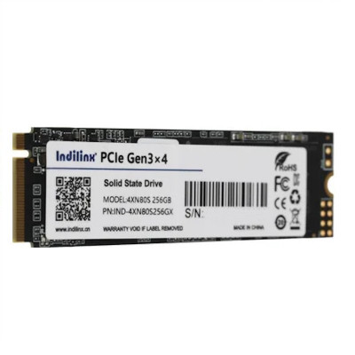 Твердотельный накопитель SSD Indilinx IND-4XN80S256GX, 256Gb, M.2 2280, Gen3x4 Твердотельный накопитель SSD Indilinx IND-4XN80S256GX, 256Gb, M.2 2280, Gen3x4