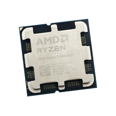 Процессор CPU AMD Ryzen 7 9800X3D, 4.7(up to 5.2) GHz/ 8C/16T/ 8+96Mb/ 120W Socket AM5, oem Процессор CPU AMD Ryzen 7 9800X3D, 4.7(up to 5.2) GHz/ 8C/16T/ 8+96Mb/ 120W Socket AM5, oem