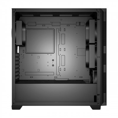 Компьютерный корпус FSP U530-BS, Без БП, 2xUSB3.0/Type-C, 4x FAN120mm, Black, E-ATX