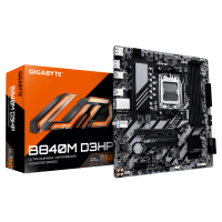 Материнская плата GIGABYTE B840M D3HP, AM5, 4xDDR5, PCIe4.0, HDMI+2xDP, 2xM.2, mATX Материнская плата GIGABYTE B840M D3HP, AM5, 4xDDR5, PCIe4.0, HDMI+2xDP, 2xM.2, mATX