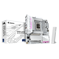 Материнская плата GIGABYTE B860M AORUS ELITE WIFI6E ICE, LGA1851, 4xDDR5, 2xHDMI+DP, 3xM.2, mATX Материнская плата GIGABYTE B860M AORUS ELITE WIFI6E ICE, LGA1851, 4xDDR5, 2xHDMI+DP, 3xM.2, mATX